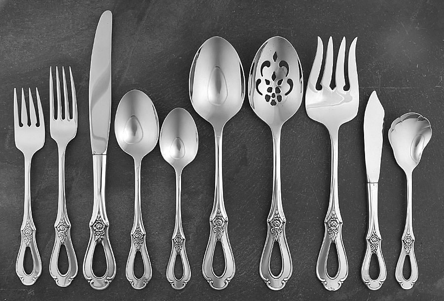 Toujours (Stainless) 45 Piece Starter Set by Oneida Silver-1