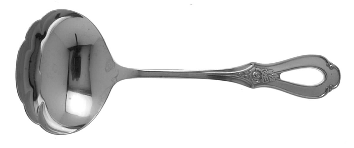 Toujours (Stainless) Solid Gravy Ladle by Oneida Silver-1