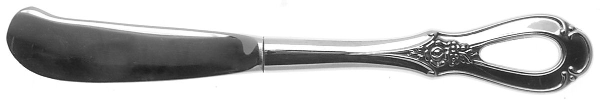 Toujours (Stainless) Butter Spreader Hollow Hdl-Paddle/Stainless Blade by Oneida Silver-1