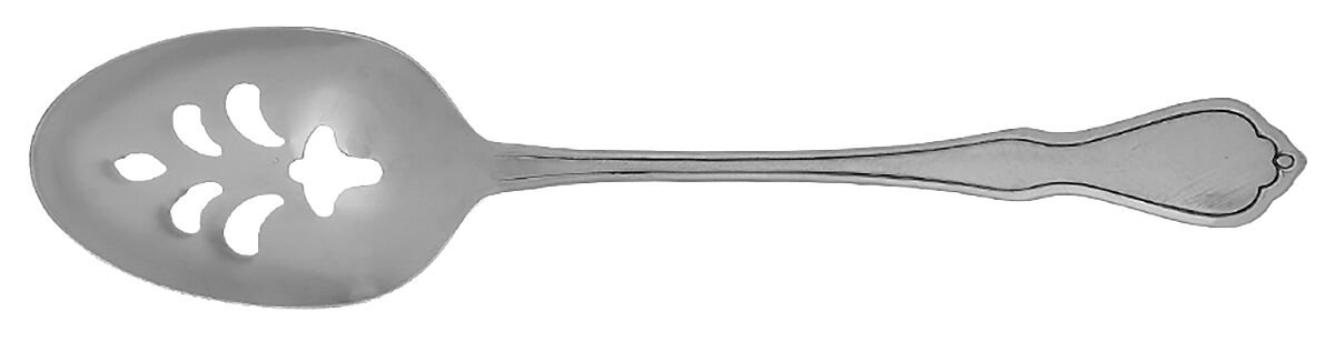 Trinity (Stainless) Pierced Tablespoon (Serving Spoon) HC by Oneida Silver-1