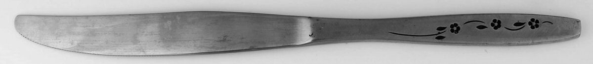 Triana (Stainless, Northland) Modern Solid Knife by Oneida Silver-1