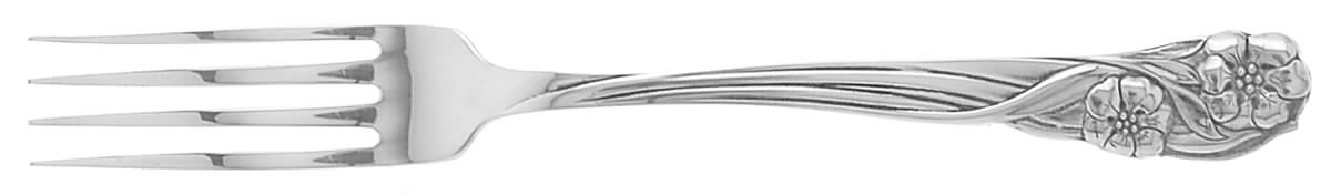 Trillia (Silverplate, 1993) Fork by Oneida Silver-1