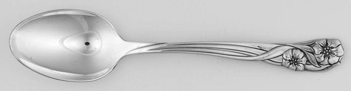 Trillia (Silverplate, 1993) Place/Oval Soup Spoon by Oneida Silver-1