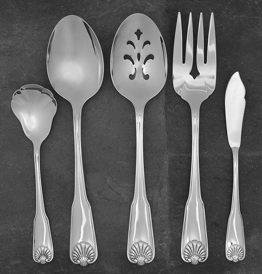 Tudor (Stainless) 5 Piece Hostess Set by Oneida Silver-1