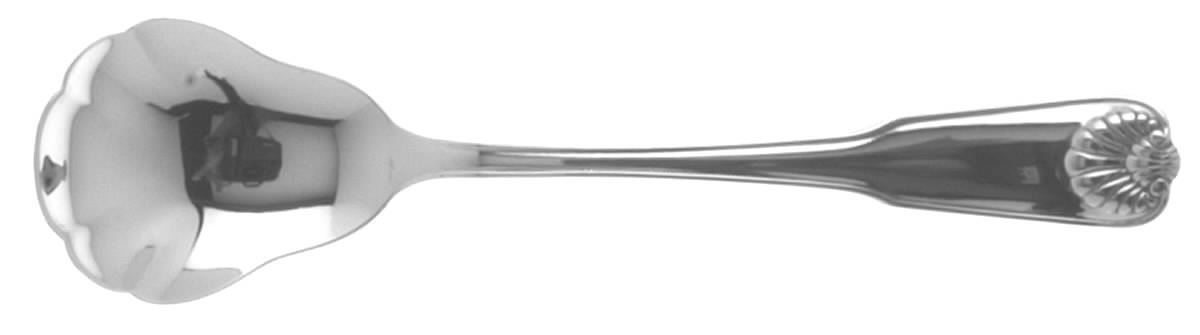 Tudor (Stainless) Sugar Shell Spoon by Oneida Silver-1