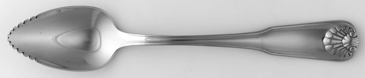 Tudor (Stainless) Fruit/Orange Spoon by Oneida Silver-1