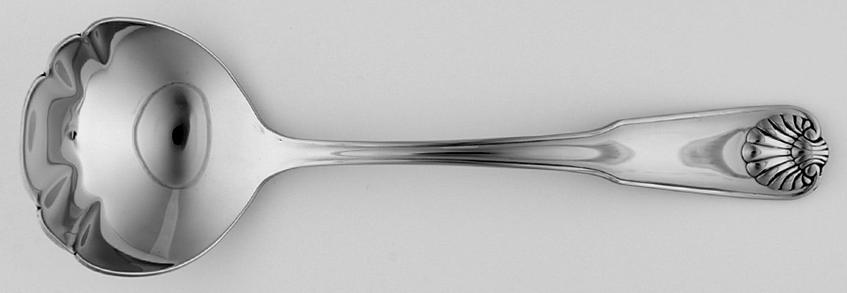Tudor (Stainless) Solid Gravy Ladle by Oneida Silver-1