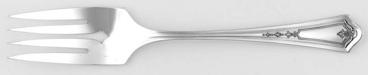 Tuxedo (Silverplate, 1923) Individual Salad Fork by Oneida Silver-1