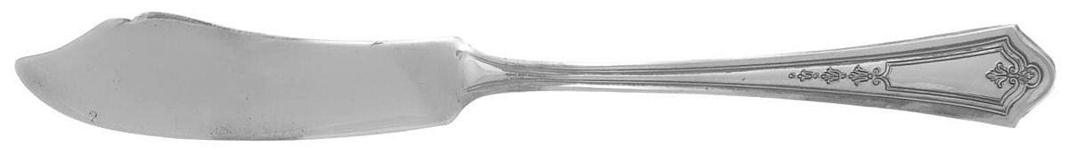 Tuxedo (Silverplate, 1923) Flat Handle Master Butter Knife by Oneida Silver-1