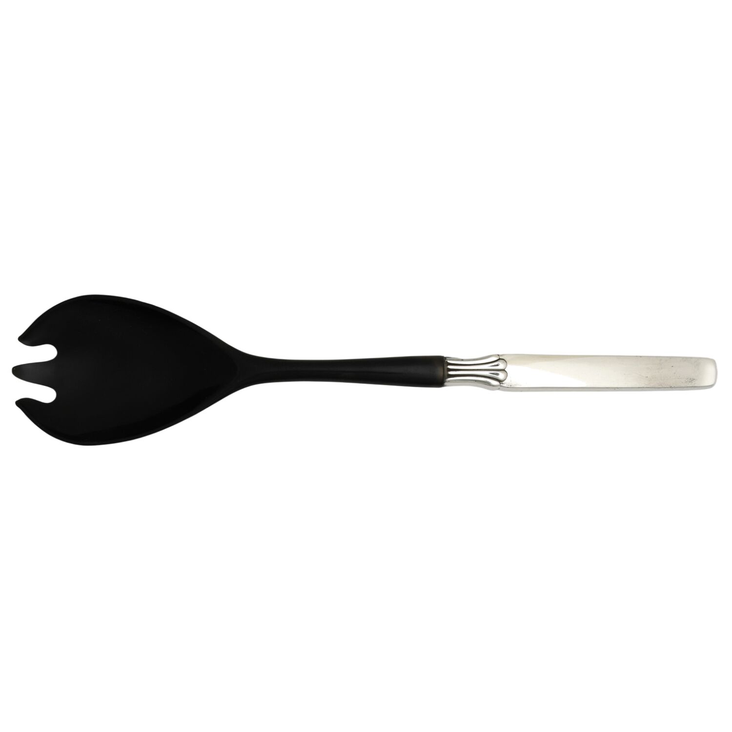 Twilight (Silverplate, 1956) Salad Serving Fork with Plastic Prongs by Oneida Silver-1