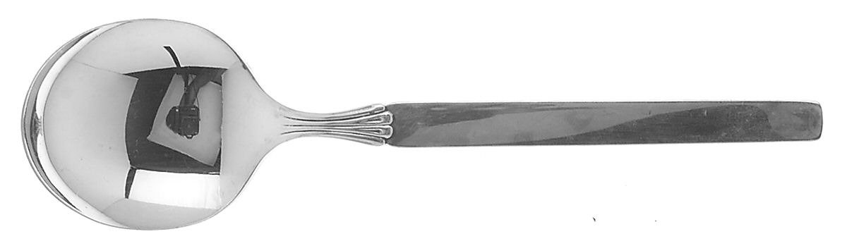 Twilight (Silverplate, 1956) Round Bowl Soup Spoon (Cream Soup) by Oneida Silver-1