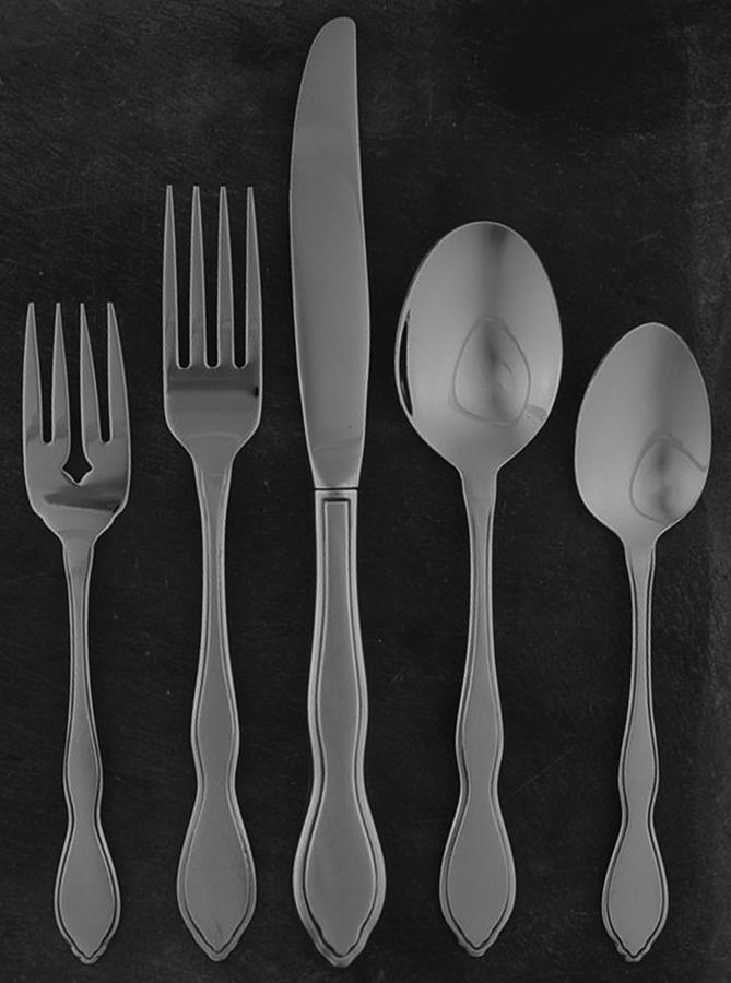 Twilight (Stainless) 5 Piece Place Setting by Oneida Silver-1