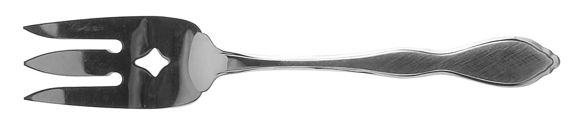 Twilight (Stainless) Medium Solid Cold Meat Serving Fork by Oneida Silver-1