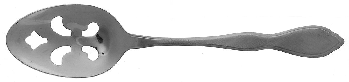 Twilight (Stainless) Pierced Tablespoon (Serving Spoon) by Oneida Silver-1