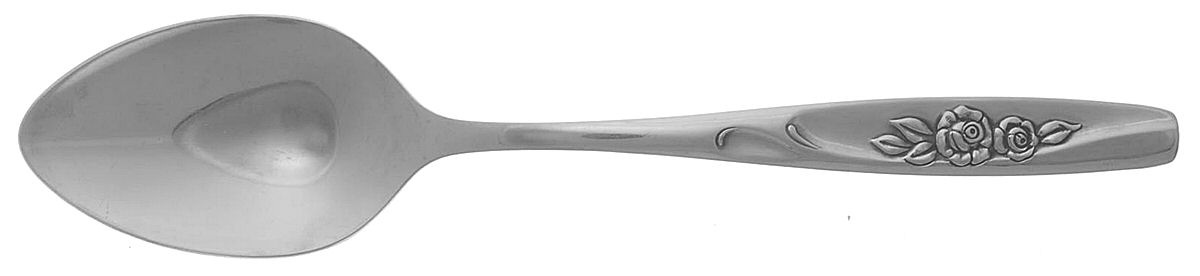 Twin Rose (Stainless) Tablespoon (Serving Spoon) by Oneida Silver-1
