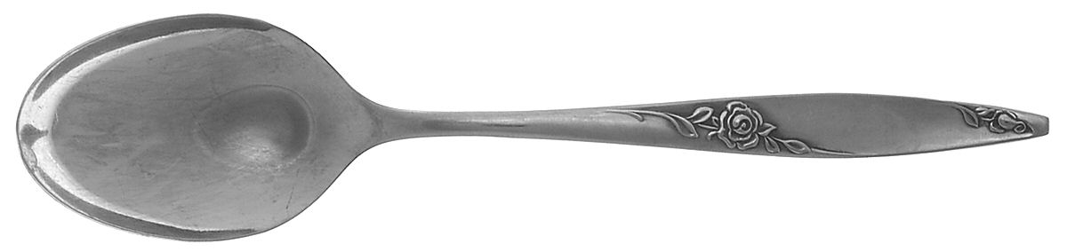 Twilight Rose (Stainless, Westbend) Place/Oval Soup Spoon by Oneida Silver-1
