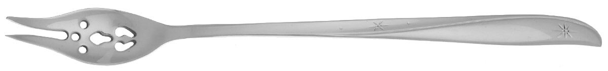 Twin Star (Stainless) Long Handle Olive Fork HC by Oneida Silver-1
