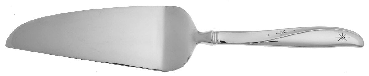 Twin Star (Stainless) Pie and Cake Server with Stainless Blade HC by Oneida Silver-1