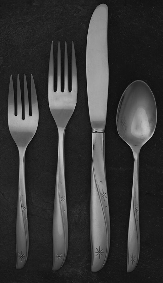 Twin Star (Stainless) 4 Piece Place Setting by Oneida Silver-1