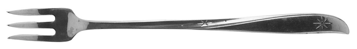 Twin Star (Stainless) Cocktail/Seafood Fork by Oneida Silver-1