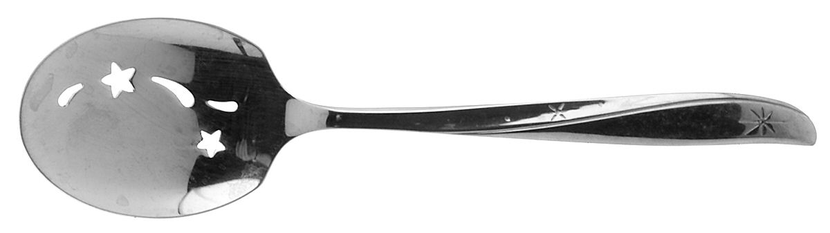 Twin Star (Stainless) Large Solid Jelly Server by Oneida Silver-1