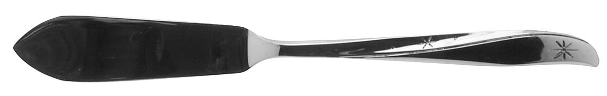 Twin Star (Stainless) Flat Handle Master Butter Knife by Oneida Silver-1