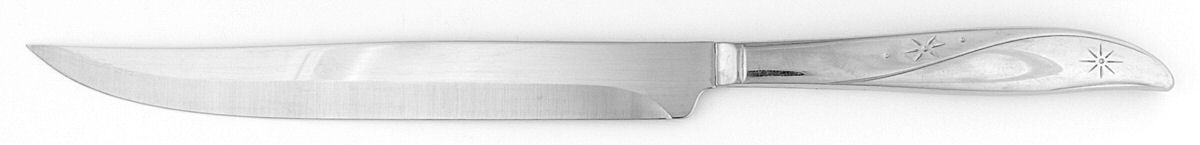 Twin Star (Stainless) Large Stainless Blade Roast Carving Knife by Oneida Silver-1