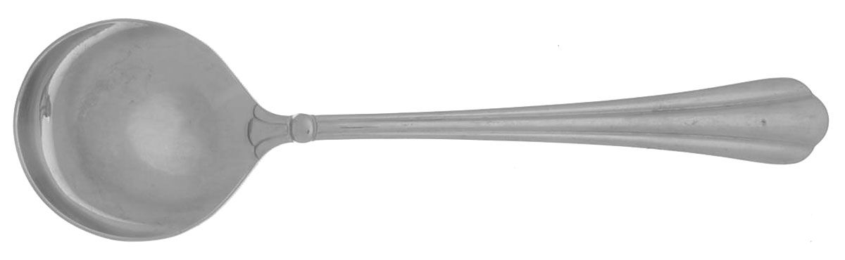 Unity (Stainless) Round Bowl Soup Spoon (Cream Soup) by Oneida Silver-1