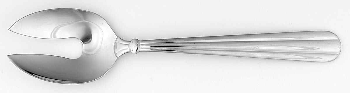 Unity (Stainless) Pierced Tablespoon (Serving Spoon) by Oneida Silver-1