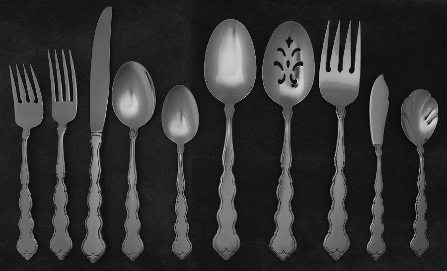 Valerie (Stainless) 45 Piece Starter Set by Oneida Silver-1