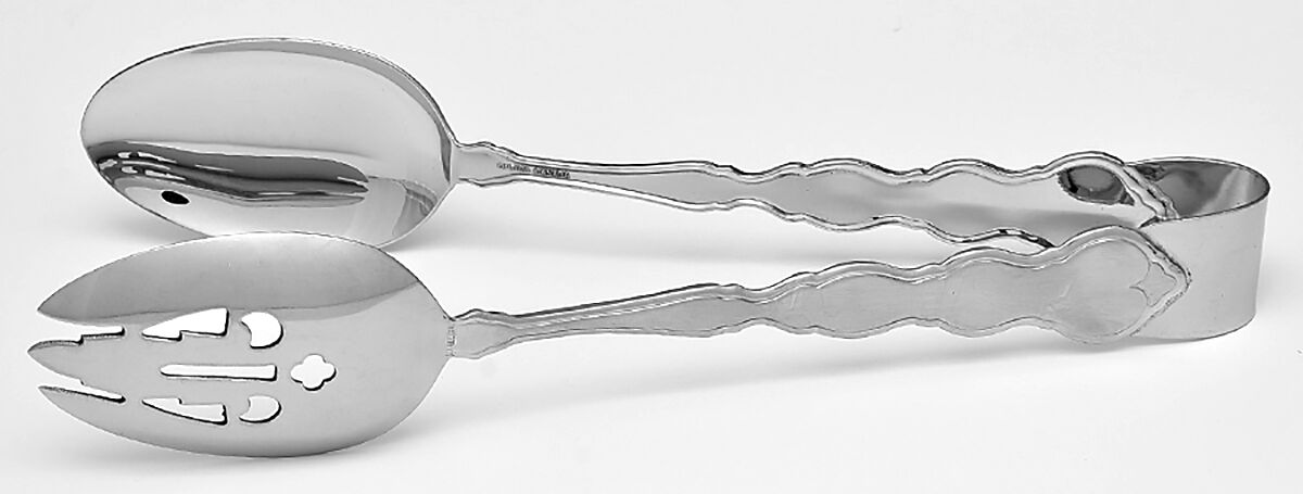 Valerie (Stainless) Salad Tongs Solid HC by Oneida Silver-1