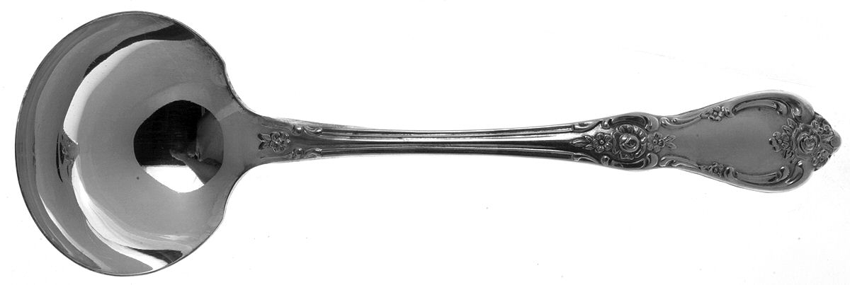 Vanessa-Francesca (Silverplate, 1965) Solid Gravy Ladle by Oneida Silver-1