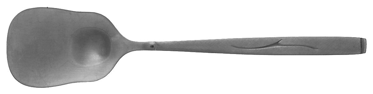 Vanesa (Stainless) Solid Bon Bon Spoon by Oneida Silver-1