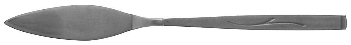 Vanesa (Stainless) Flat Handle Master Butter Knife by Oneida Silver-1