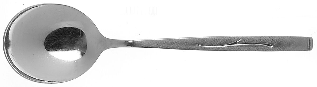 Vanesa (Stainless) Round Bowl Soup Spoon (Gumbo) by Oneida Silver-1