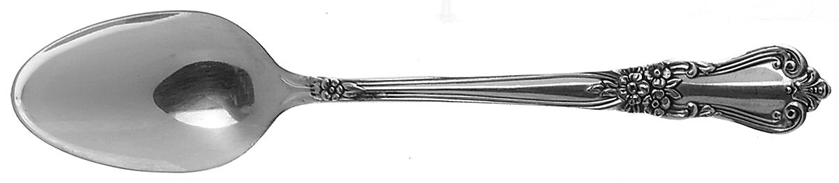 Valley Rose (Silverplate, 1956) Demitasse Spoon by Oneida Silver-1