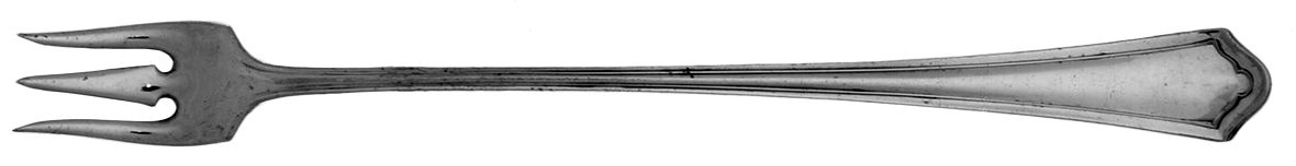 Vernon-Ashley (Silverplate, 1917) Cocktail/Seafood Fork by Oneida Silver-1