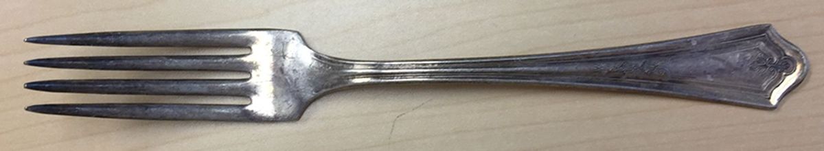 Vernon-Ashley (Silverplate, 1917) Fork by Oneida Silver-1