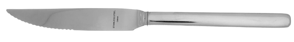 Vectra (Stainless) Steak Knife Individual Hollow, Serrate HC by Oneida Silver-1