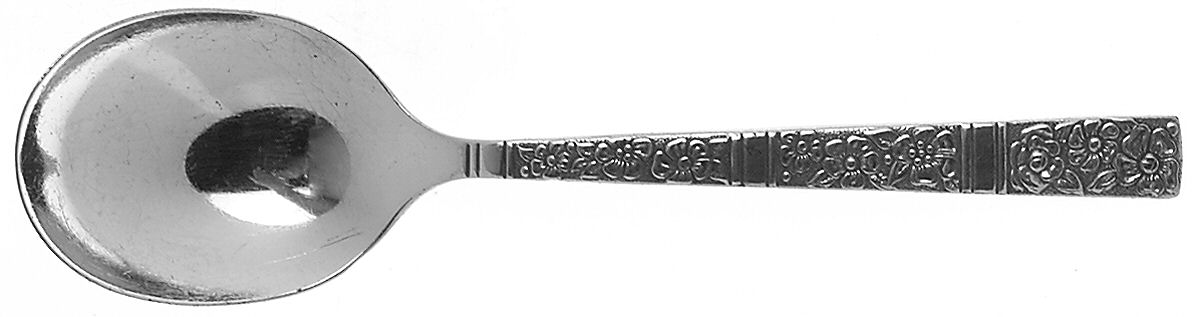 Venetian Garden (Silverplate, 1971) Straight Handle Baby Spoon by Oneida Silver-1