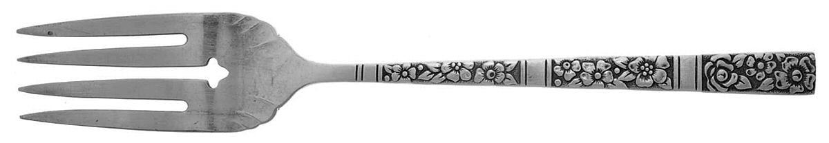 Venetian Garden (Silverplate, 1971) Individual Salad Fork by Oneida Silver-1