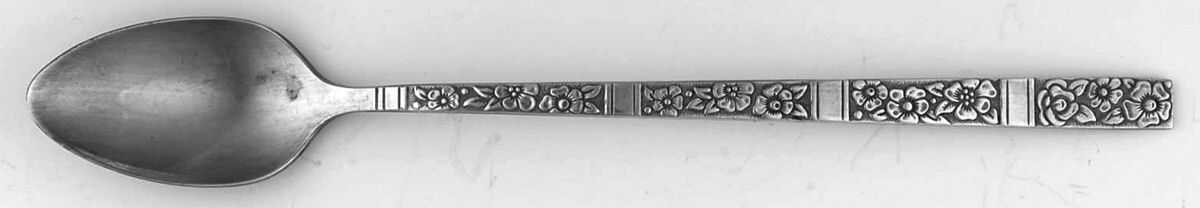 Venetian Garden (Silverplate, 1971) Iced Tea Spoon by Oneida Silver-1