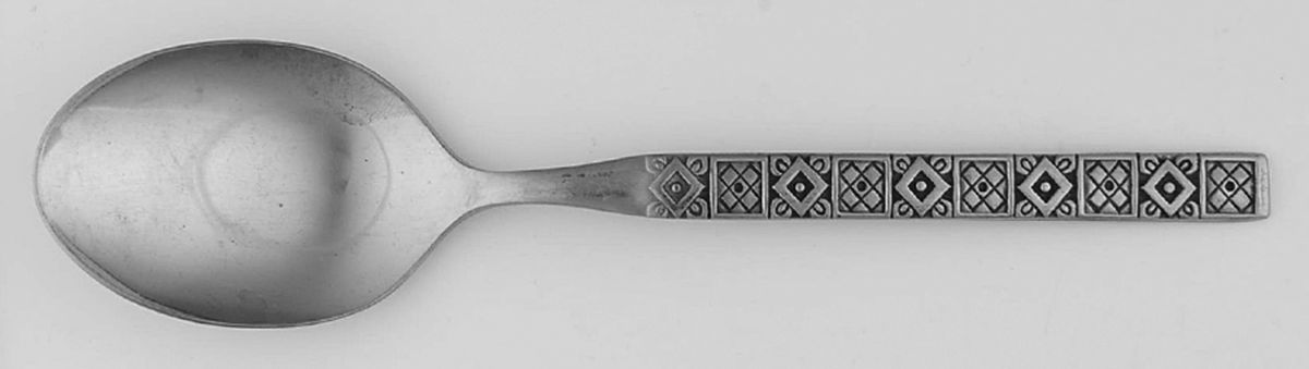 Vegas (Stainless) Place/Oval Soup Spoon by Oneida Silver-1