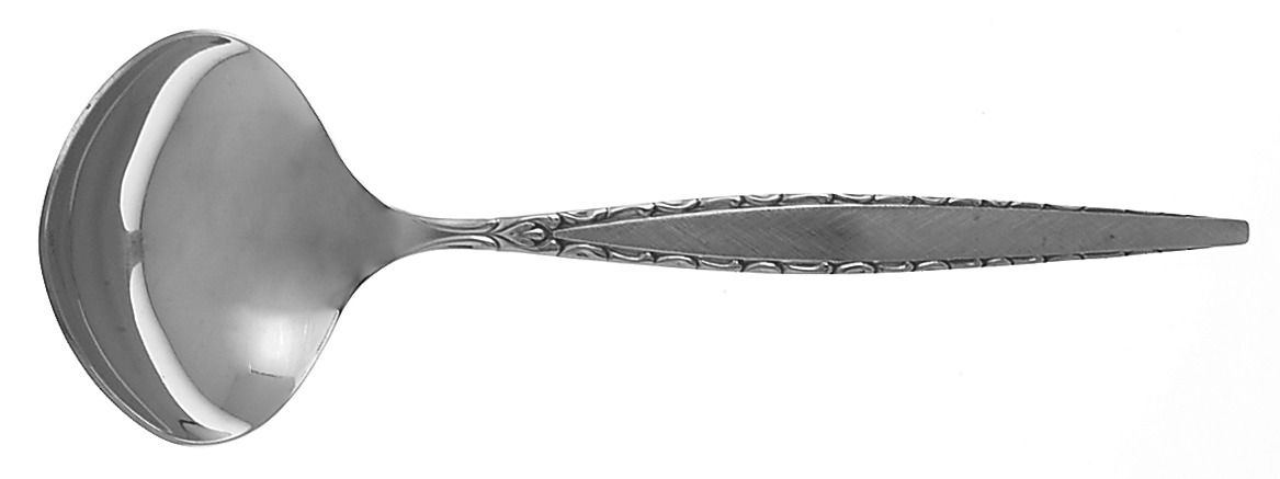 Venetia (Stainless) Solid Gravy Ladle by Oneida Silver-1