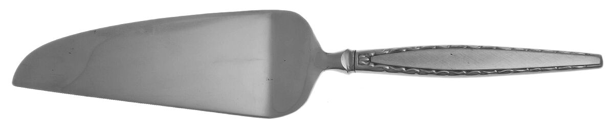 Venetia (Stainless) Pie and Cake Server with Stainless Blade HC by Oneida Silver-1