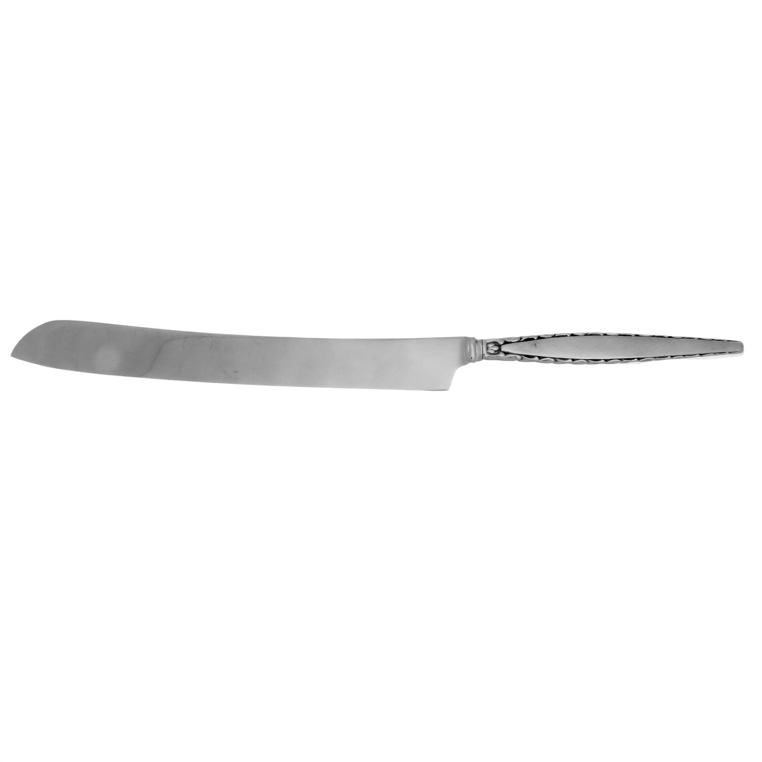 Venetia (Stainless) Wedding Cake Knife with Stainless Blade HC by Oneida Silver-1