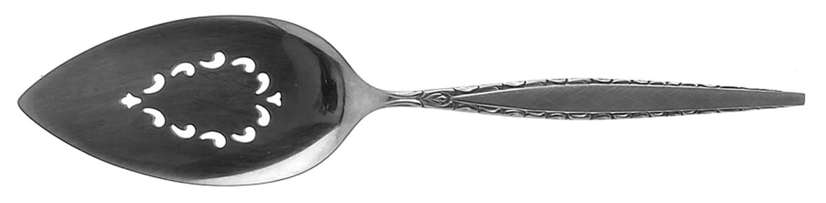 Venetia (Stainless) Pierced All Stainless Pie Server by Oneida Silver-1