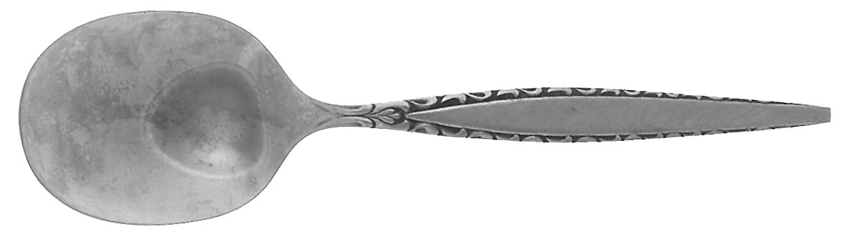 Venetia (Stainless) Straight Handle Baby Spoon by Oneida Silver-1