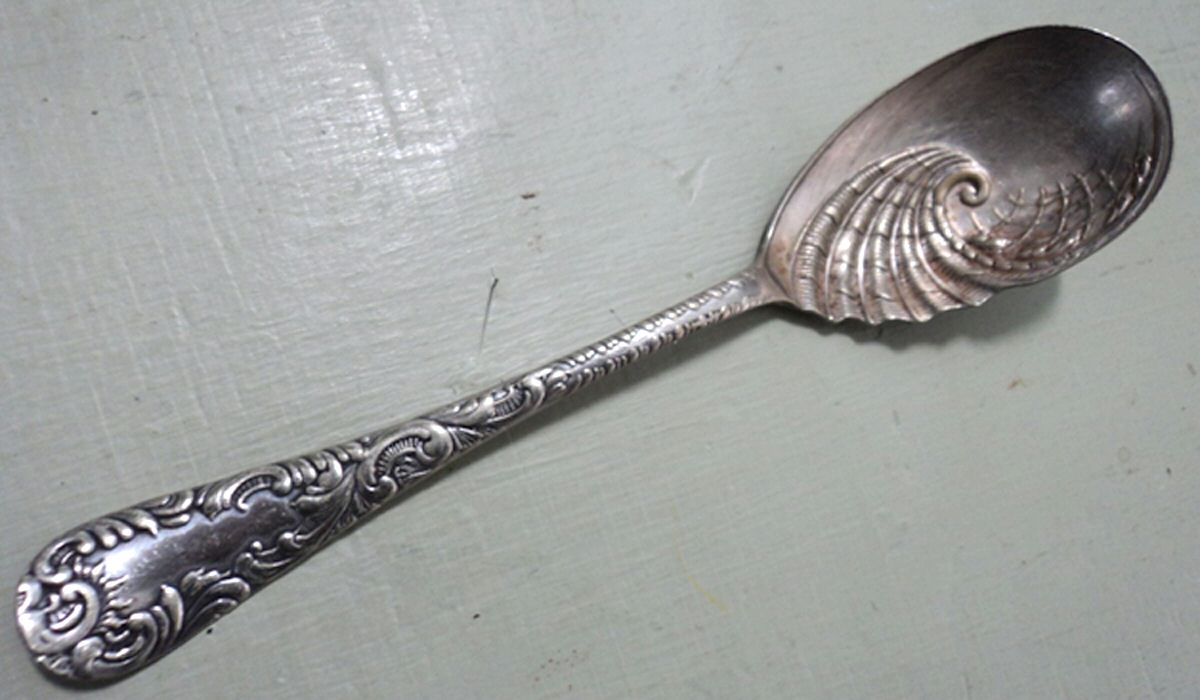 Vernon (Silverplate, 1900) Jam Spoon by Oneida Silver-1