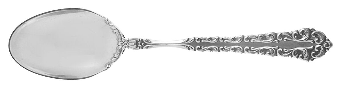 Venetian Scroll (Sterling, 1970) Dessert/Oval Soup Spoon by Oneida Silver-1